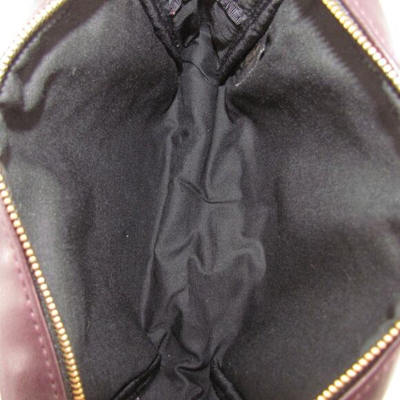 YSL Beauté Burgundy Oxblood Makeup Pouch - Picture 7 of 8